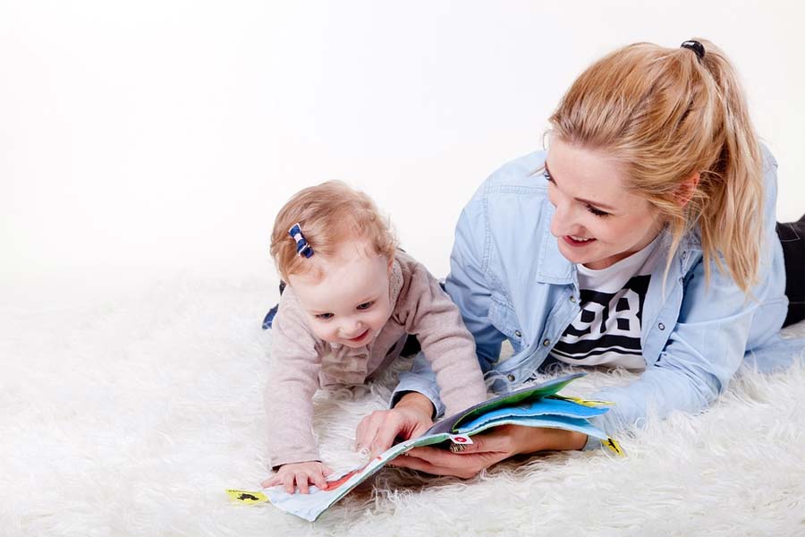 Leseecke im Kinderzimmer